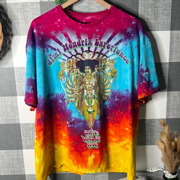 Liquid Blue Other - VTG Authentic Jimmy Hendrix Experience Tye Dye T shirt